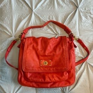 EUC Marc by Marc Jacobs Totally Turn-Lock Lydia Satchel Tomato